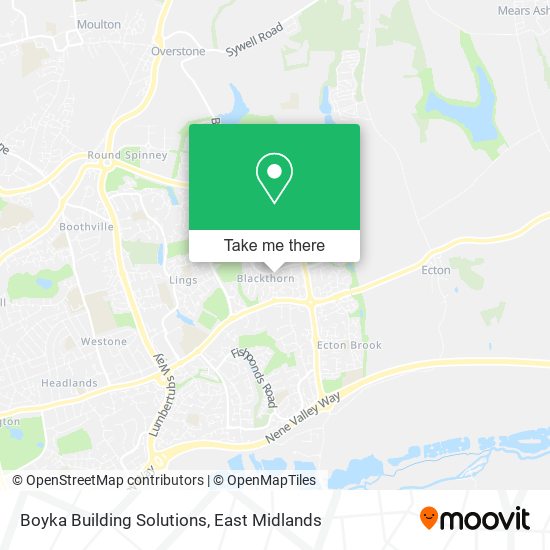 Boyka Building Solutions map