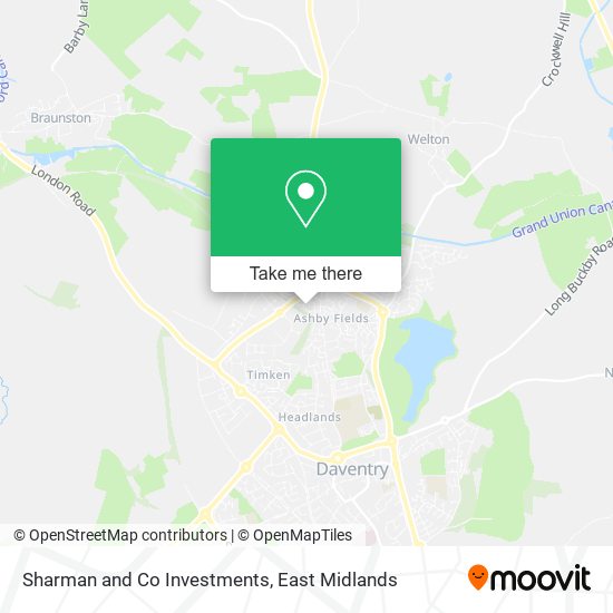 Sharman and Co Investments map