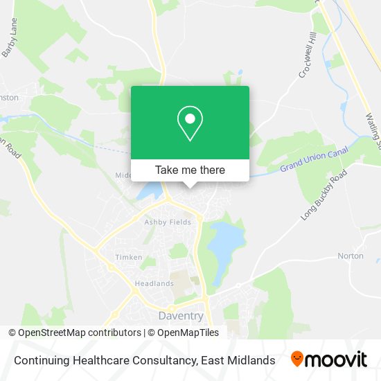 Continuing Healthcare Consultancy map