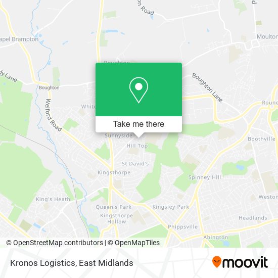 Kronos Logistics map