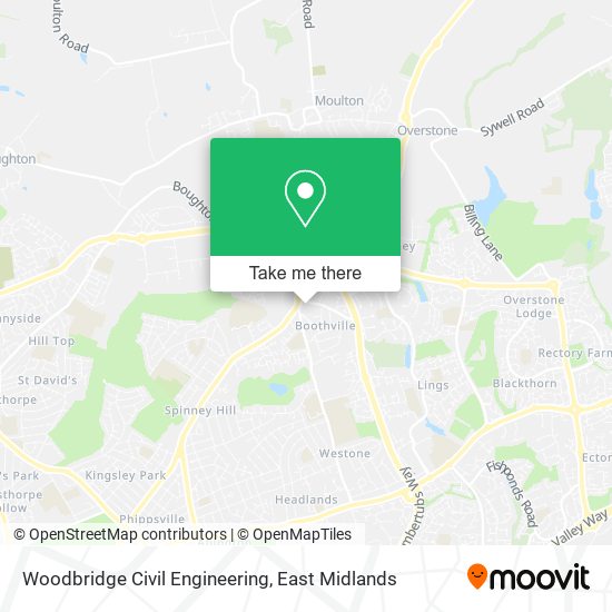 Woodbridge Civil Engineering map