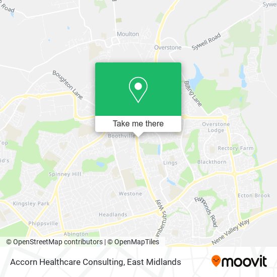 Accorn Healthcare Consulting map