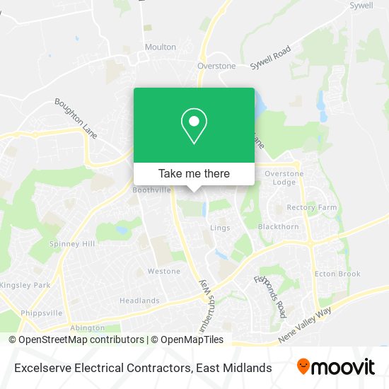 Excelserve Electrical Contractors map