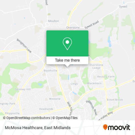 McMosa Healthcare map