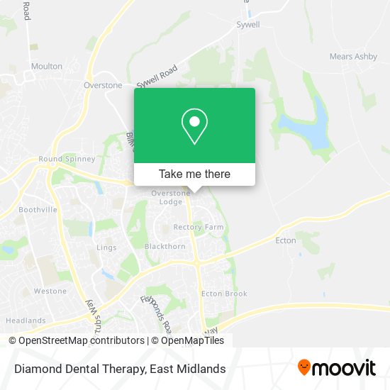 Diamond Dental Therapy map