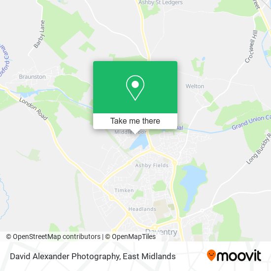 David Alexander Photography map