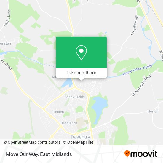 Move Our Way map