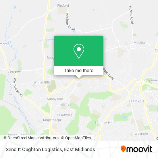 Send It Oughton Logistics map