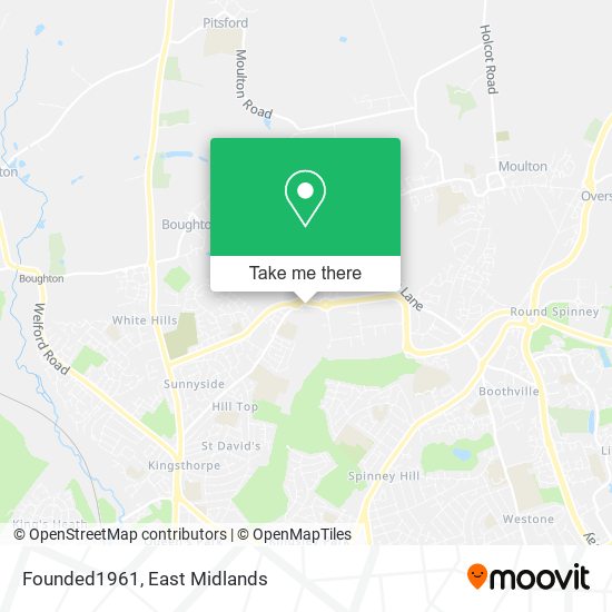 Founded1961 map