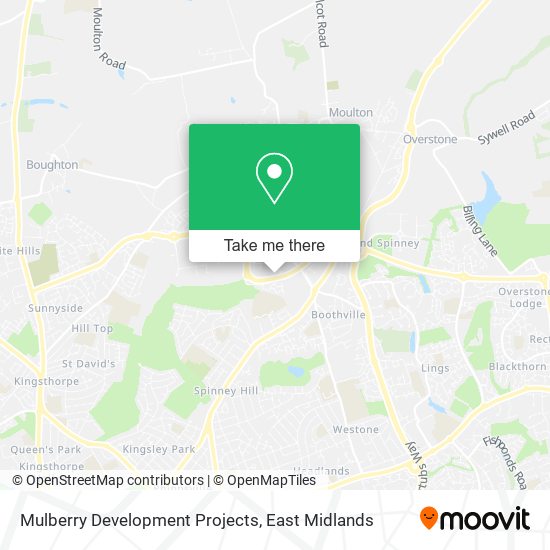 Mulberry Development Projects map
