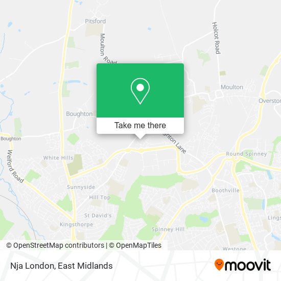 Nja London map