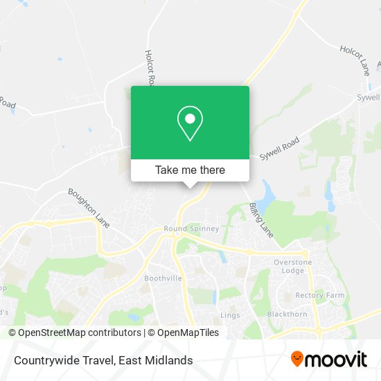 Countrywide Travel map