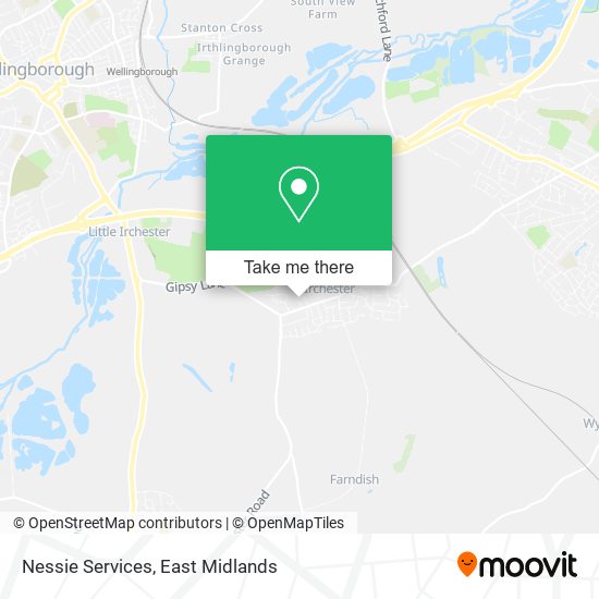 Nessie Services map