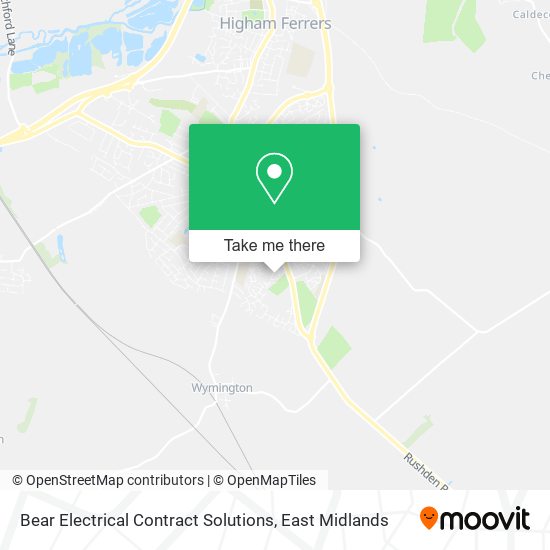 Bear Electrical Contract Solutions map