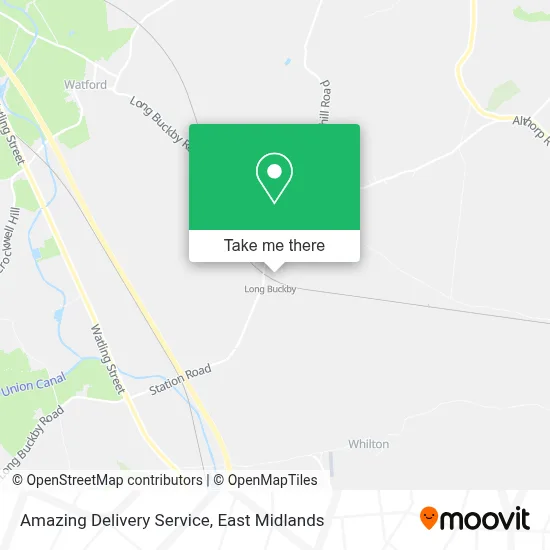 Amazing Delivery Service map