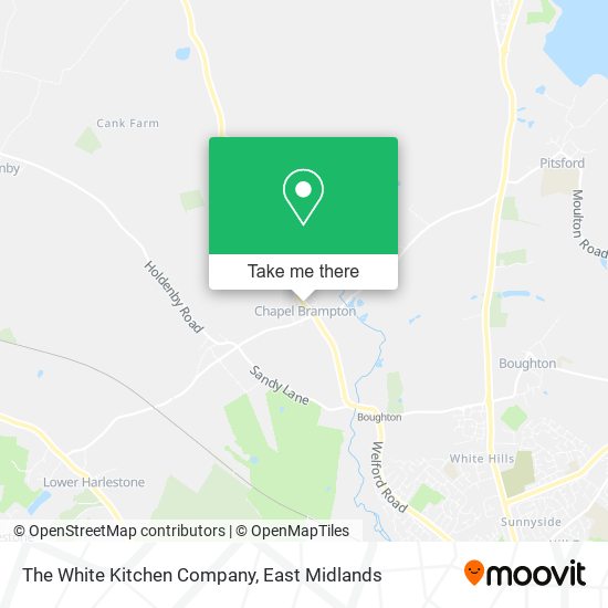The White Kitchen Company map