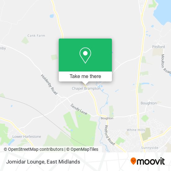 Jomidar Lounge map