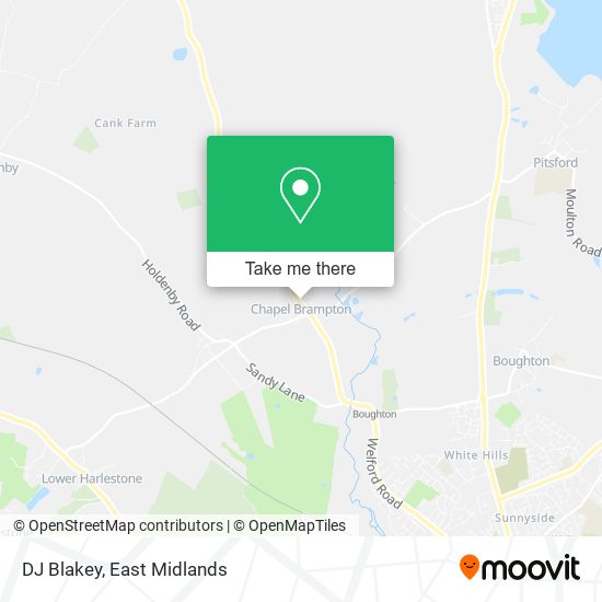 DJ Blakey map