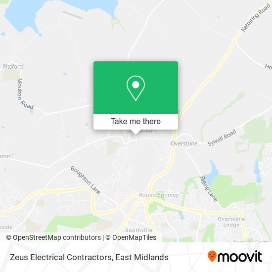 Zeus Electrical Contractors map