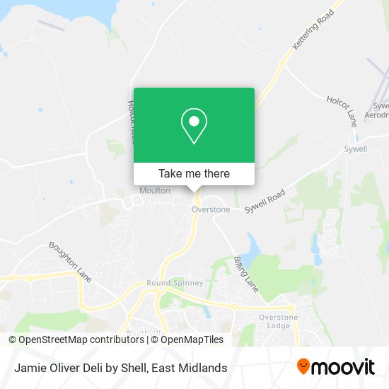 Jamie Oliver Deli by Shell map