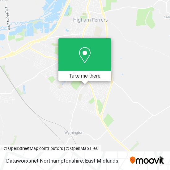 Dataworxsnet Northamptonshire map
