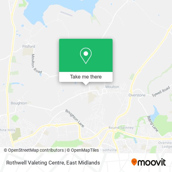 Rothwell Valeting Centre map