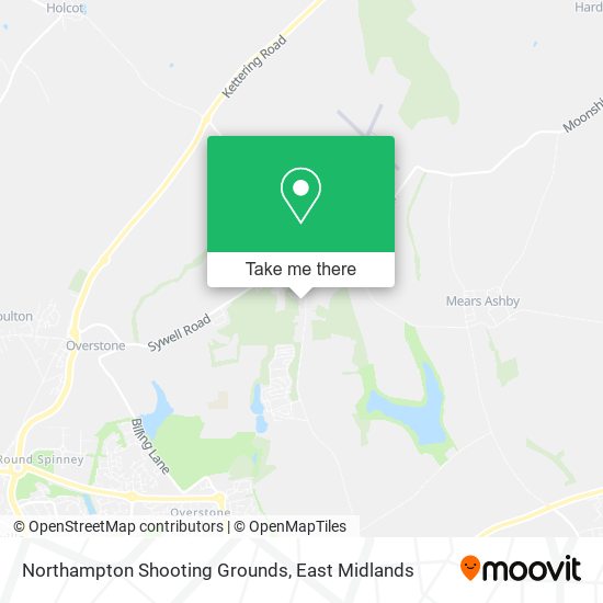 Northampton Shooting Grounds map