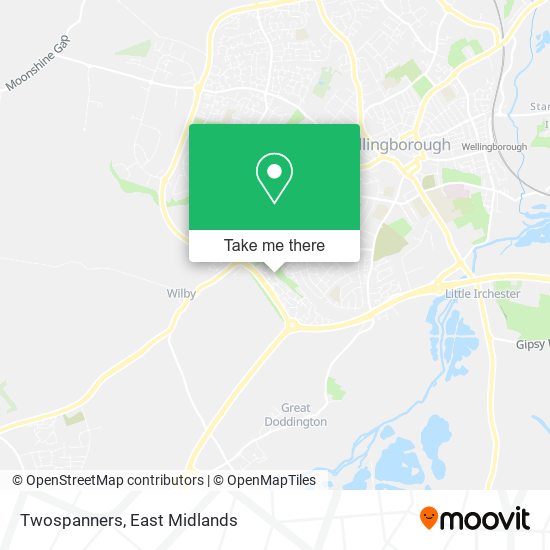 Twospanners map