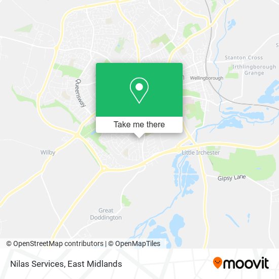 Nilas Services map