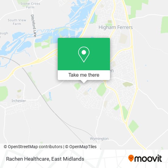 Rachen Healthcare map