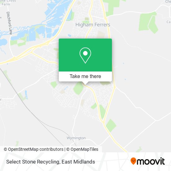 Select Stone Recycling map