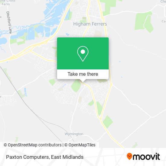 Paxton Computers map