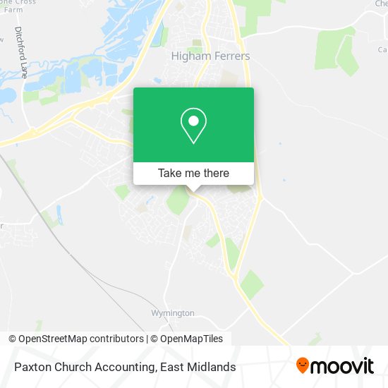 Paxton Church Accounting map