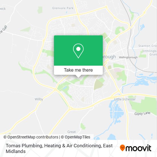 Tomas Plumbing, Heating & Air Conditioning map