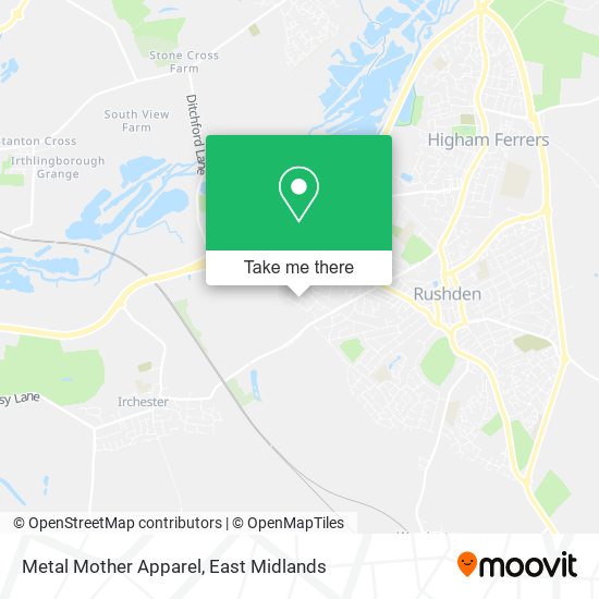 Metal Mother Apparel map