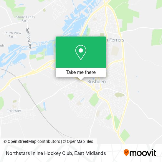 Northstars Inline Hockey Club map