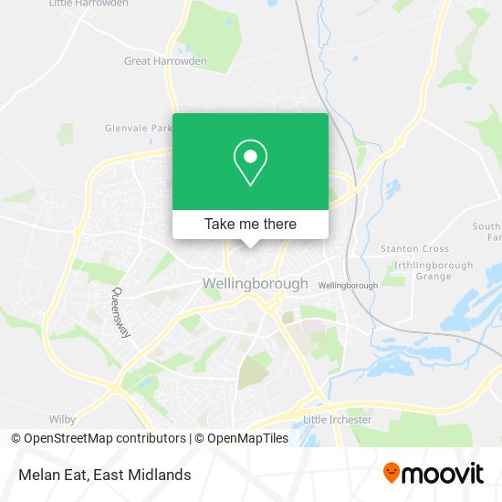 Melan Eat map