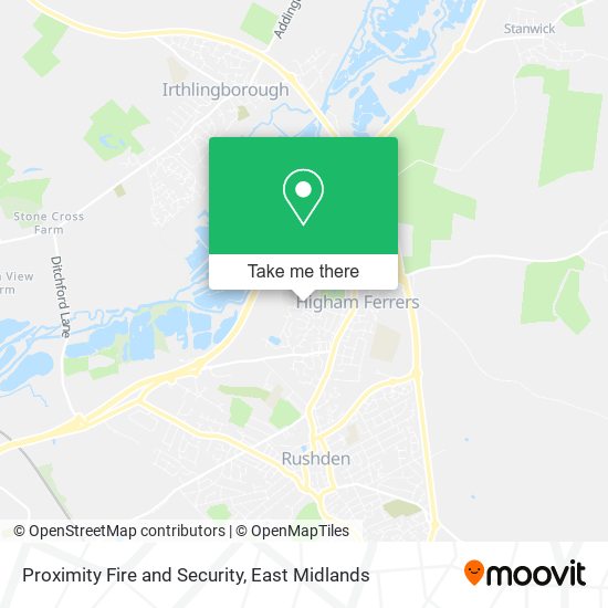 Proximity Fire and Security map