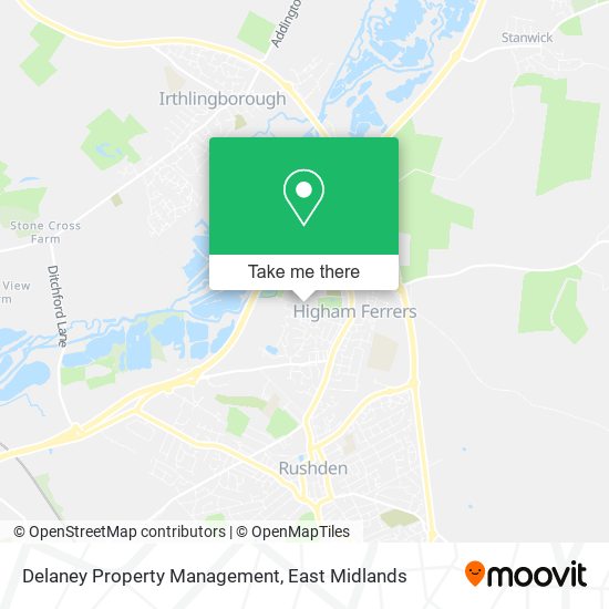 Delaney Property Management map