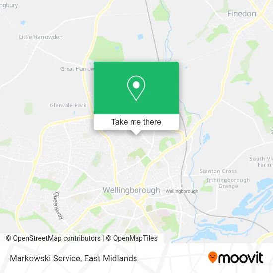 Markowski Service map