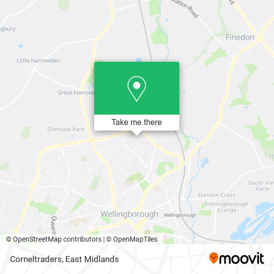 Corneltraders map