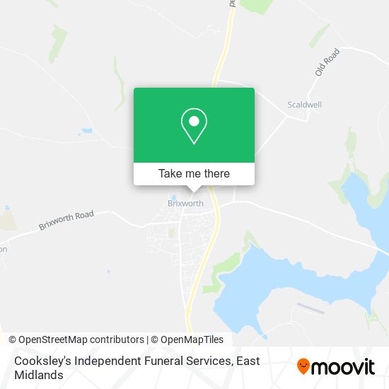Cooksley's Independent Funeral Services map