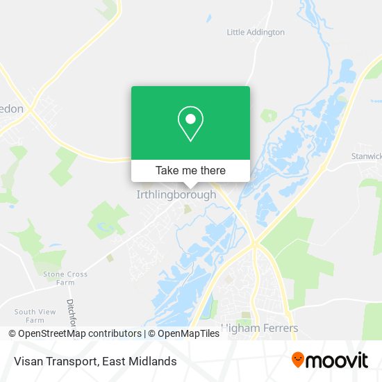 Visan Transport map