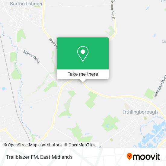Trailblazer FM map
