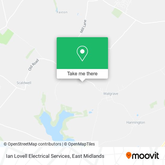 Ian Lovell Electrical Services map
