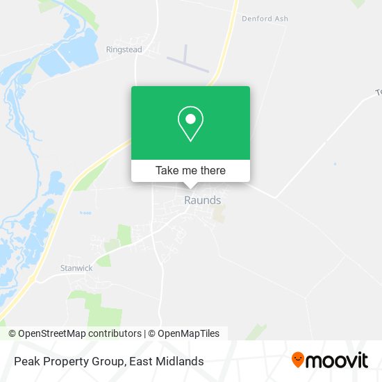 Peak Property Group map