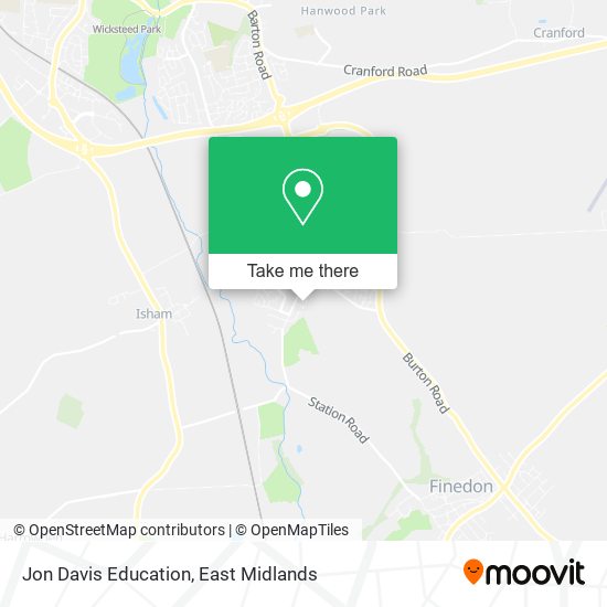 Jon Davis Education map