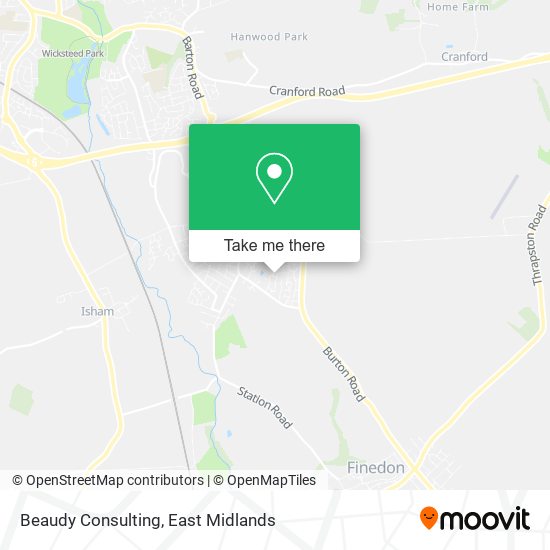 Beaudy Consulting map
