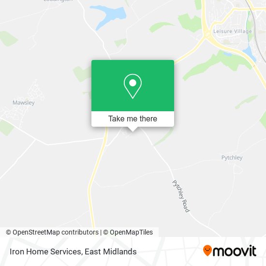 Iron Home Services map