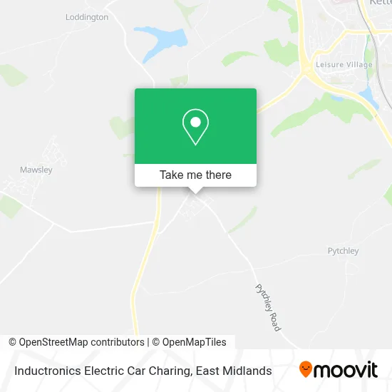Inductronics Electric Car Charing map
